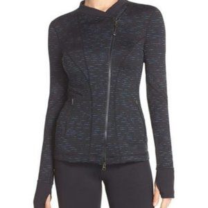 zella | asymmetrical zip up jacket